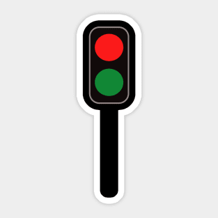 red light, green light, Sticker